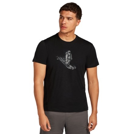 Icebreaker Merino 150 Tech Lite Skiing Yeti Base Layer T-Shirt - Men's 5