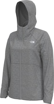 Shelby Women's North Face Dark Grey Fleece Jacket