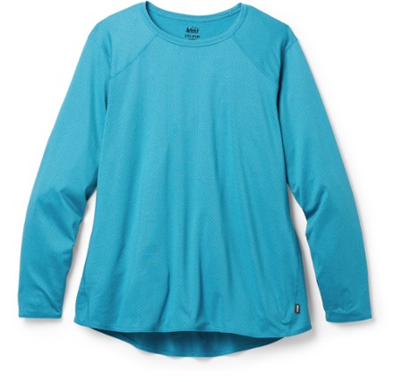 REI Co-op Lightweight Base Layer Long-Sleeve Crew Top - Women's Plus Sizes 0