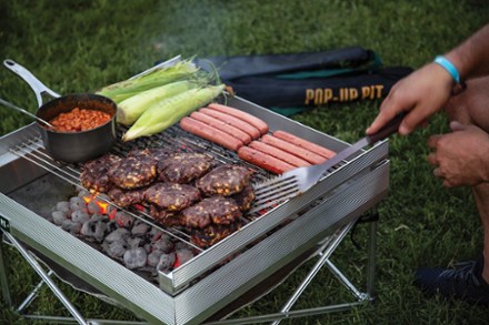 FIRESIDE OUTDOOR Pop-Up Pit Grill Grate 4