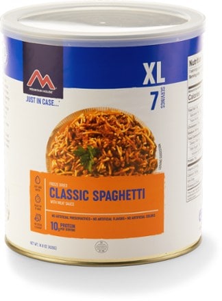 Mountain House Classic Spaghetti with Meat Sauce - #10 Can (7 Servings) 0