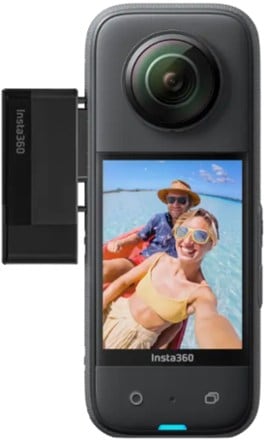 Insta360 X3 Quick Reader Camera not included.
