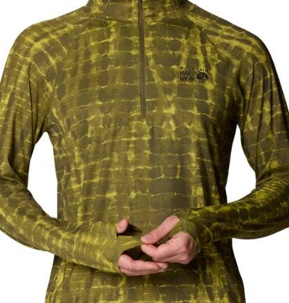 Mountain Hardwear Crater Lake Long-Sleeve Half-Zip Hoody - Men's 9