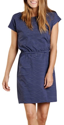 On Body Image of color True Navy Swifty Stripe