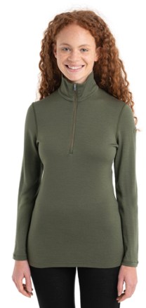 Icebreaker 260 Tech Long-Sleeve Half-Zip Base Layer Top - Women's 1