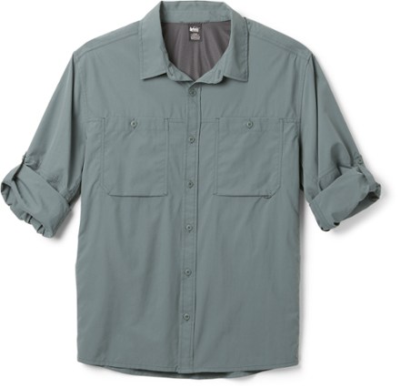 REI Co-op Sahara Solid Long-Sleeve Shirt - Men's 6