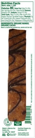 SOLELY Fruit Jerky Drizzled With Cacao 1