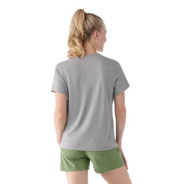 On Body Image of color Light Gray Heather