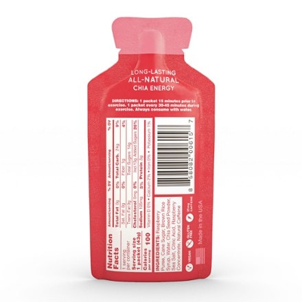 Huma Gel Chia Energy Gel 1