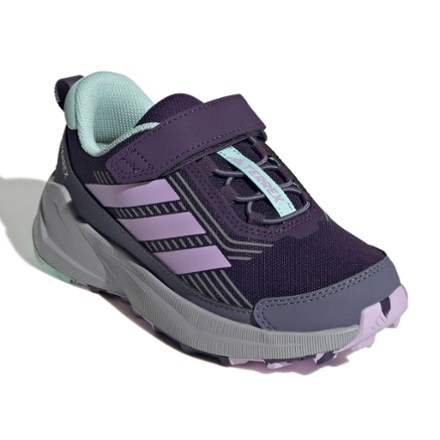 adidas gazelle silver green womens ADIDAS Velcro Kids Running Shoes (7-12 Year)-Blue – Gambol main image 0