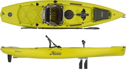 Hobie Mirage Compass Sit-On-Top Kayak with Paddle 0