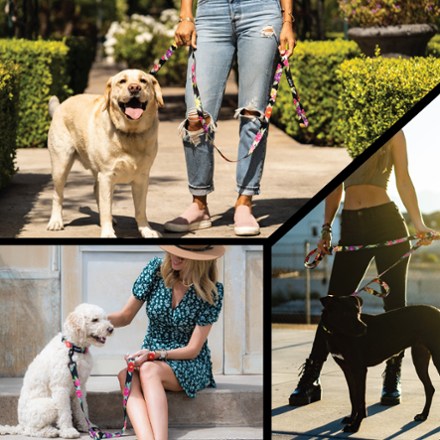 Wolfgang Man & Beast DarkFloral Leash 4