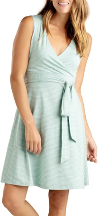 Cue wrap sleeveless dress on sale