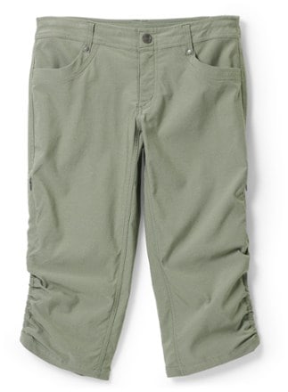 Kuhl Free Range Cargo Capri Pants Womens 12 Gray 6288 Hiking