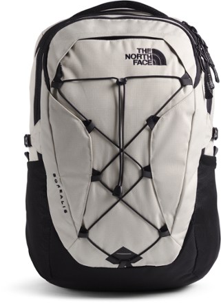 white north face bookbag