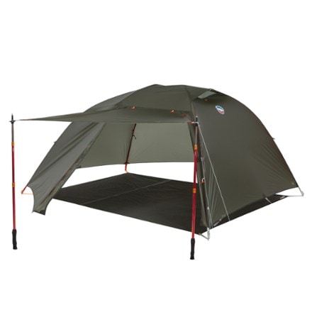 Big Agnes Copper Spur UL3 Tent Fast Fly configuration. Trekking poles and footprint not included.