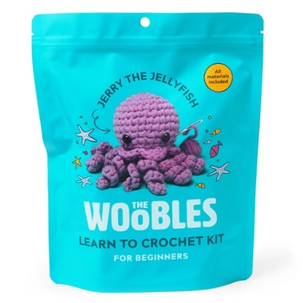 The Woobles Jerry the Jellyfish Crochet Kit 1