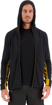 Mons Royale Approach Merino Gridlock Hood Jacket - Men's 2