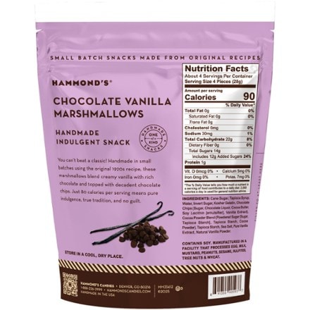 Hammond's Candies Chocolate Vanilla Marshmallows 1