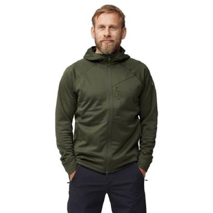 Fjallraven Abisko Grid Fleece Hoodie - Men's 1
