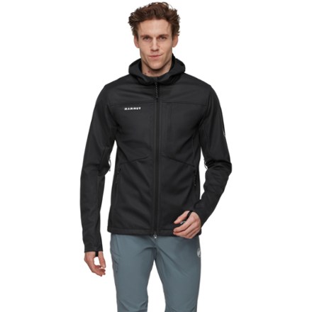 ジャケット・アウター MAMMUT Ultimate V SO Hooded Jacket Men L e54e0779-a236-4c33-8324-