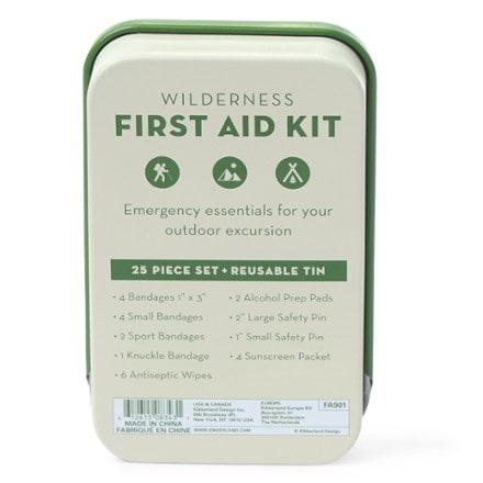 Kikkerland Wilderness First-Aid Kit 4
