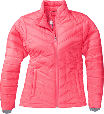 light pink columbia jacket