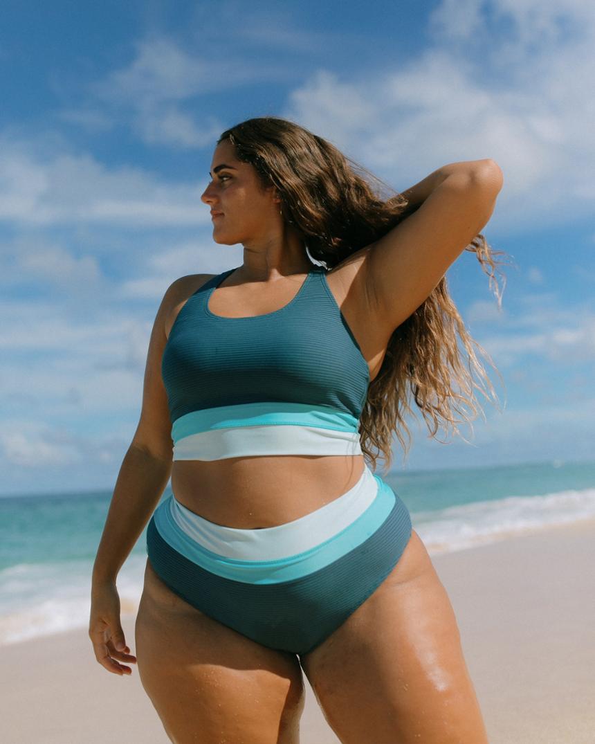 Location Image for Colorblock Swimsuit Bottoms - Women's