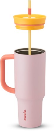 Owala FreeSip Insulated Stainless-Steel Tumbler with Locking Push-Button Lid - 40 fl. oz. 1