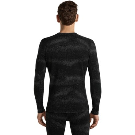 Icebreaker Merino 260 Tech Vertex Long-Sleeve Thermal Crewe Chillwave Base Layer Top - Men's 2