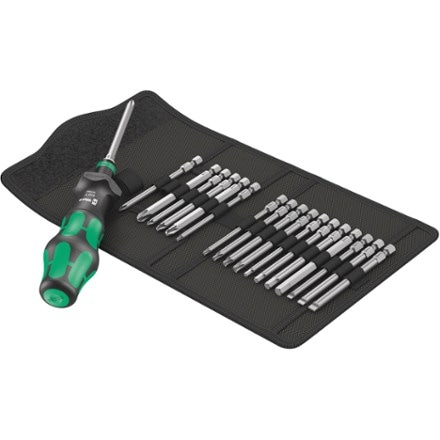 Wera Kraftform Kompakt Turbo 1 Driver and Bit Set 0