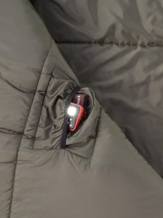 Exped MegaSleep Uno 25/40 Sleeping Bag Interior pocket