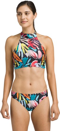 black cheeky swimsuit bottoms