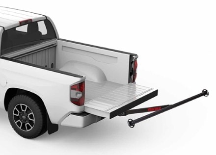 Yakima LongArm Truck Bed Extender Rack Detail view (Black)