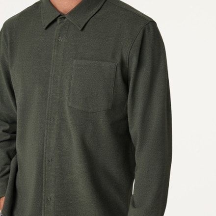Vuori Long-Sleeve Costa Twill Snap Button Overshirt - Men's 6