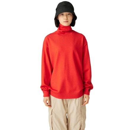 Snow Peak Washable Wool Turtleneck Knit Sweater - Women's 1