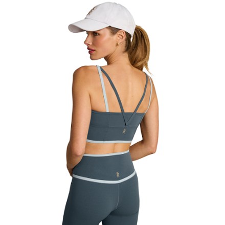 RHONE Instinct Contrast Longline Bra 2