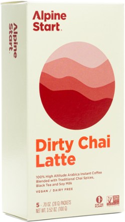 Alpine Start Dirty Chai Latte Instant Coffee - Package of 5 0