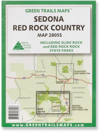 Green Trails Map 2805S - Sedona/Red Rock Country 0