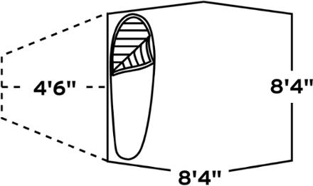 tent floor plan (Sage/Platinum)