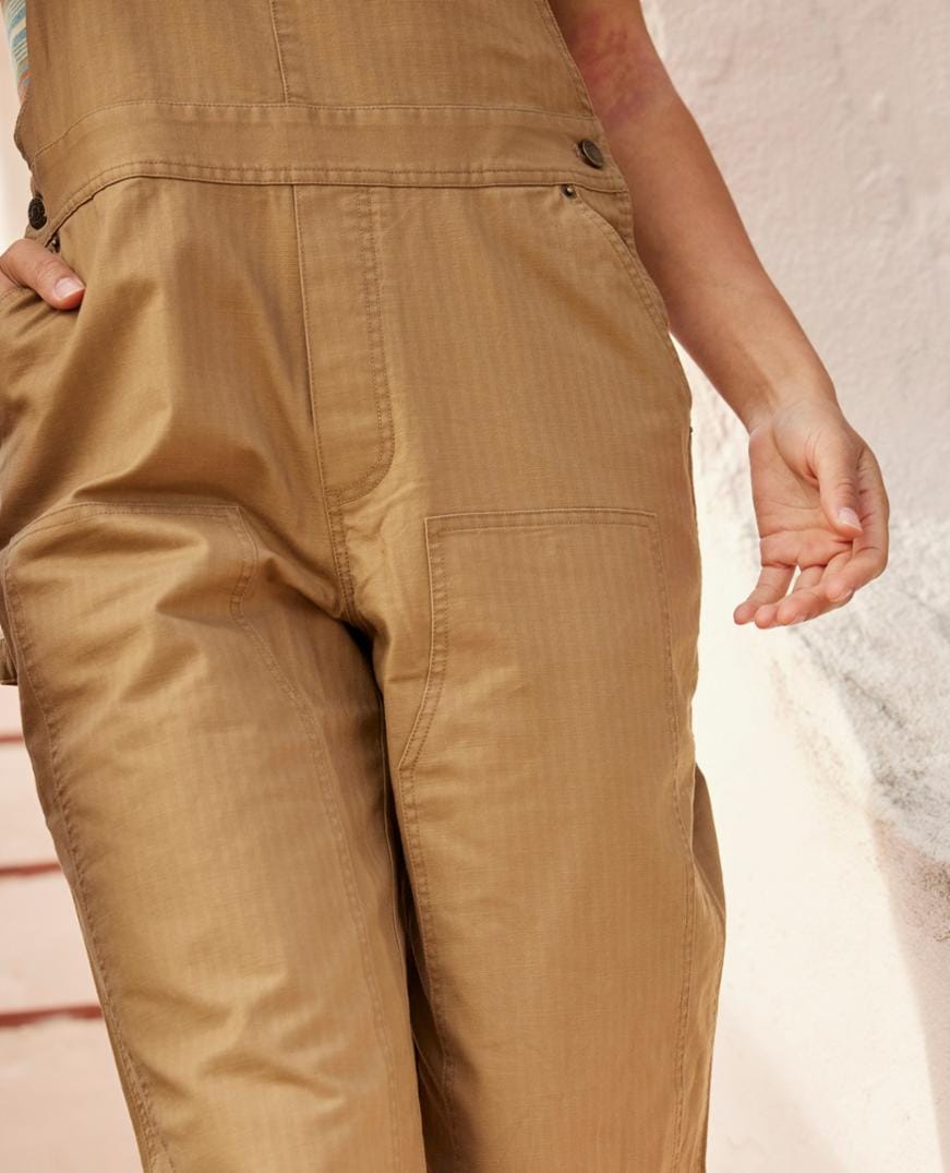 Location Image for Balsam Seeded Denim Overalls - Women's