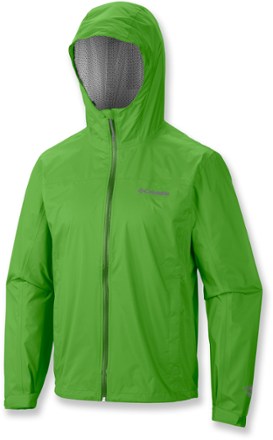 columbia men's evapouration waterproof rain jacket