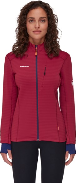 On Body Image of color Blood Red/Marine