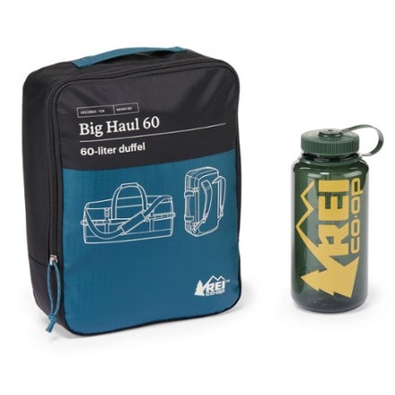 REI Co-op Big Haul 60 Duffel Stuff sack (32 fl oz. bottle not included)