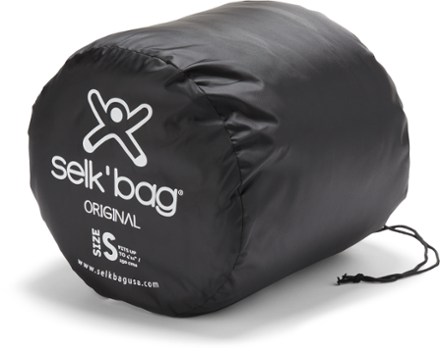selk'bag （セルクバッグ）5G ORIGINAL 着る寝袋 ブラックL Selk'bag Adult Original 5G Wearable Sleeping Bag: Black Cave