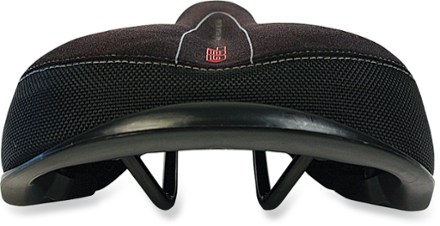 Rear view of saddle