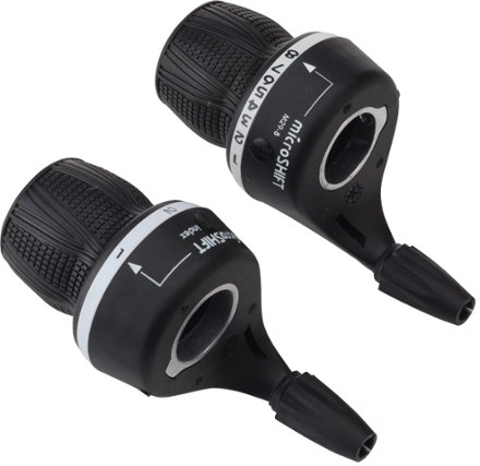 microSHIFT MS25 Twist Shifter Set - 3 x 8-Speed 0