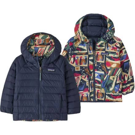 Patagonia Reversible Down Sweater Hoody - Toddlers' 0