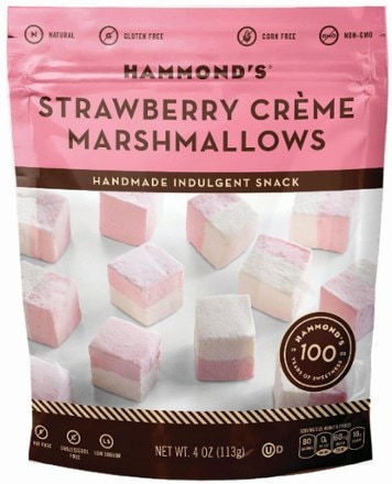 Hammond's Candies Strawberry Creme Marshmallows 0