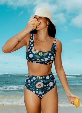 SEPTEMBER Lucky Surf Bikini Swimsuit Bottoms - Women's 7